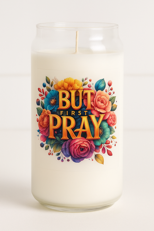 But First Pray Candle