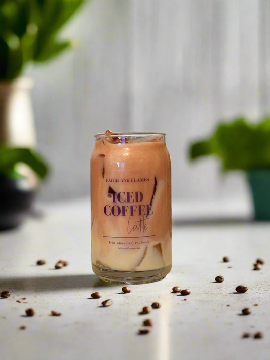 Iced Coffee Latte Candle
