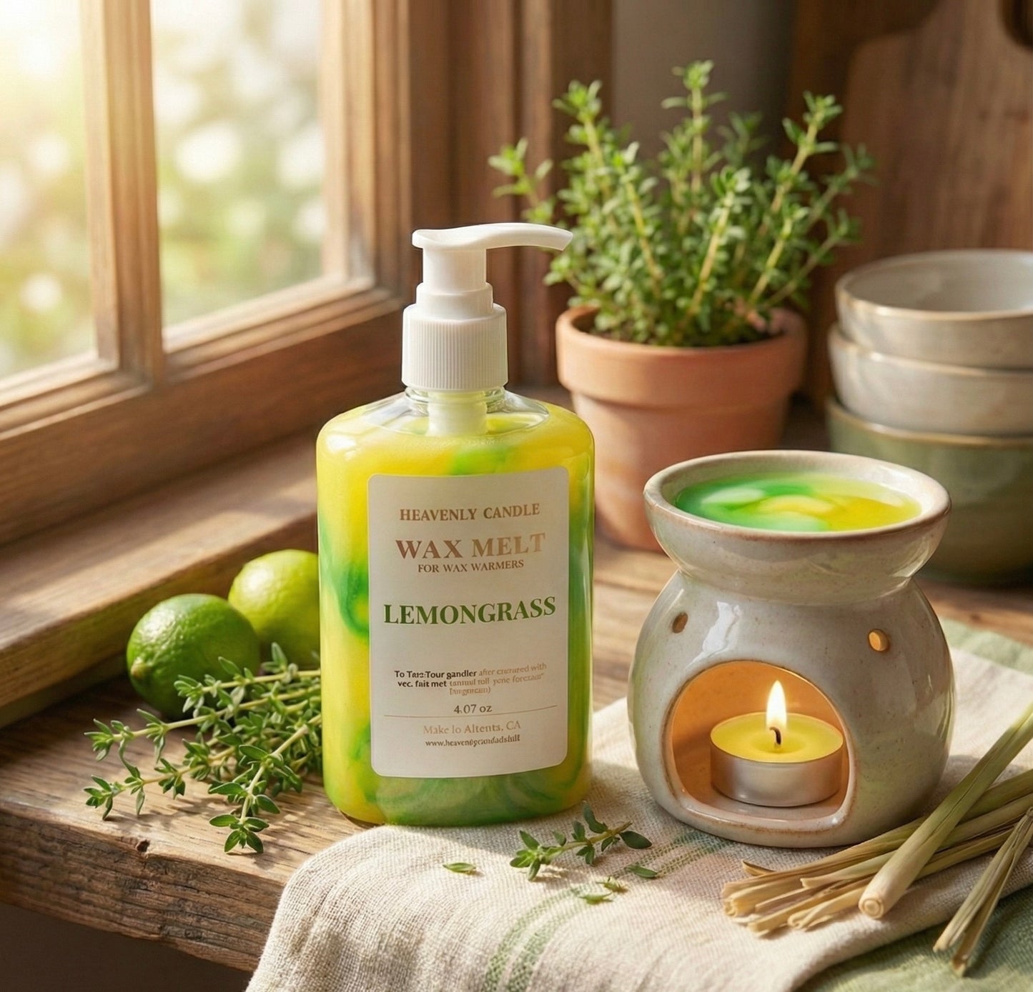 Lemongrass Wax Melt