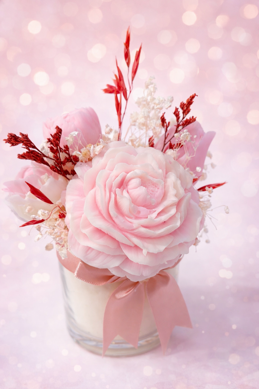 Faithful Candle Bouquet (12 Ounces)