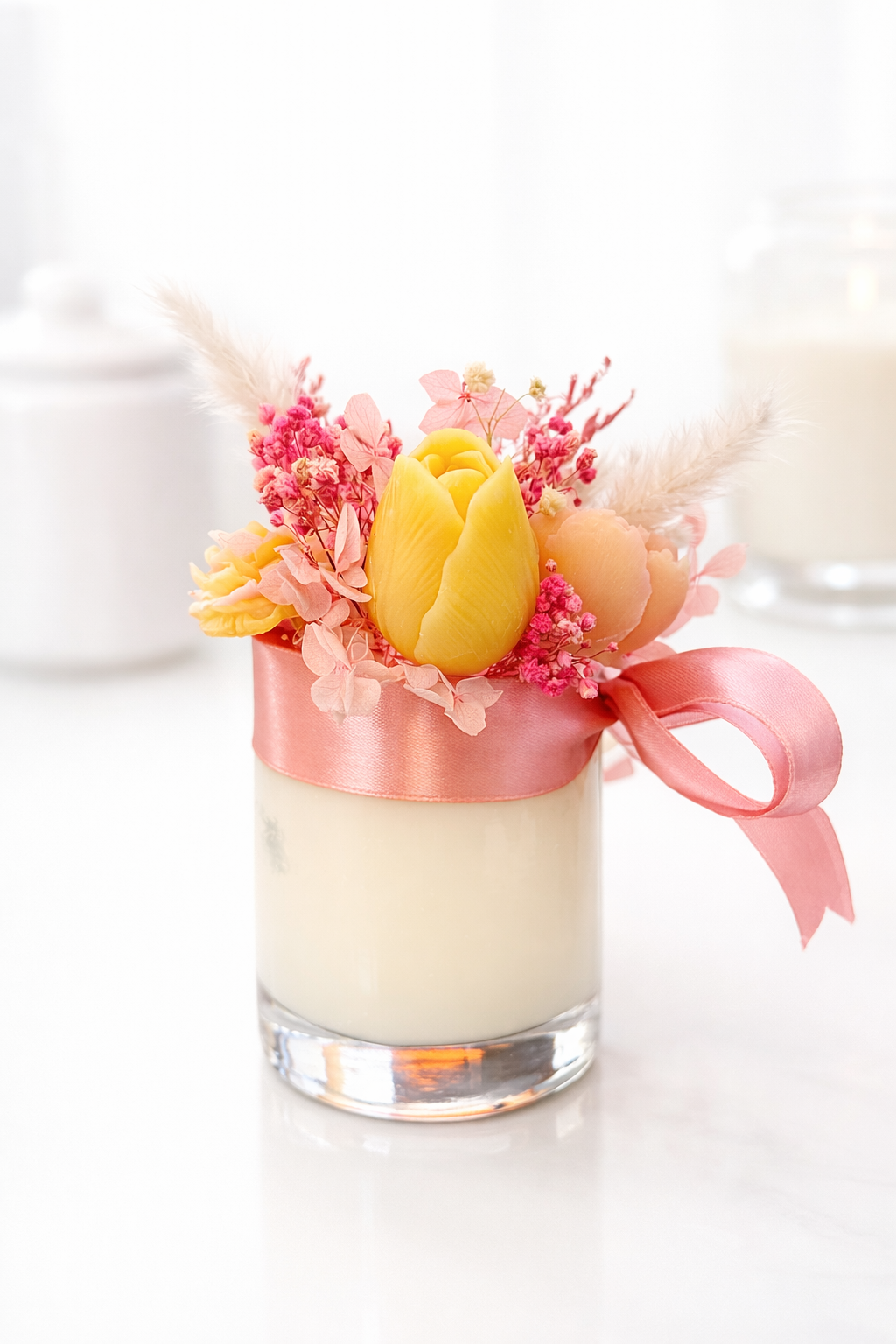 Faithful Candle Bouquet (12 Ounces)