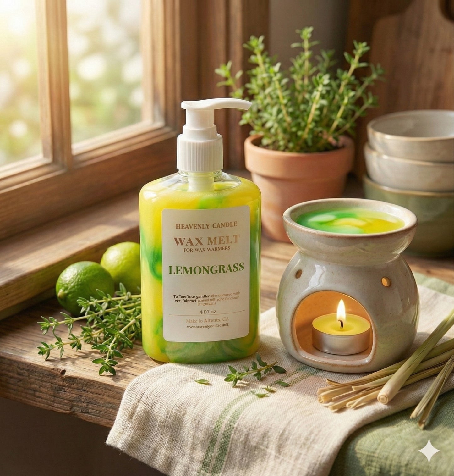 Lemongrass Wax Melt