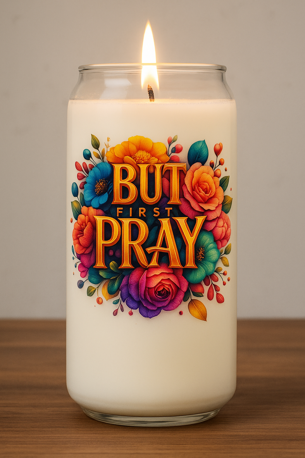 But First Pray Candle