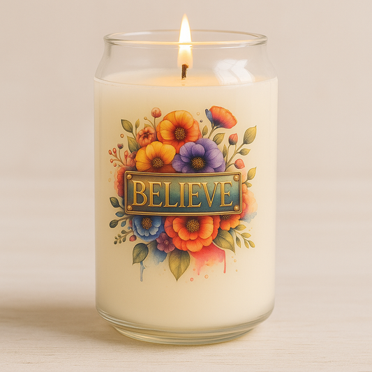Believe Candle