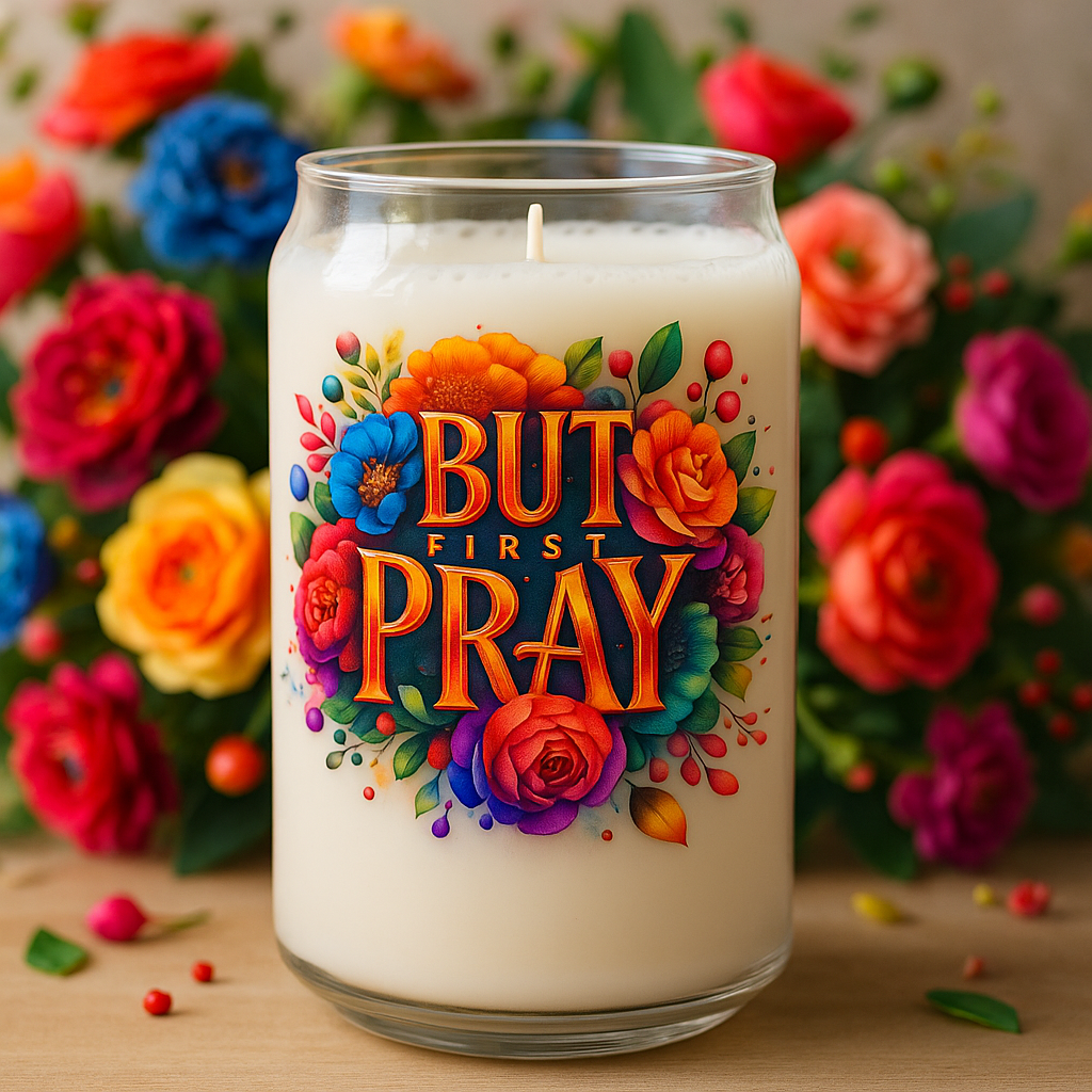 But First Pray Candle
