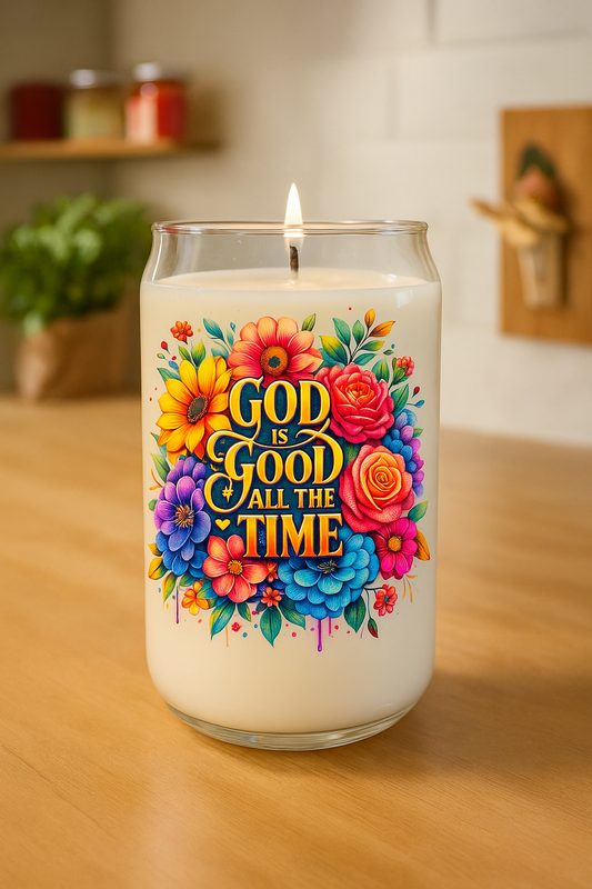 God is Good Candle