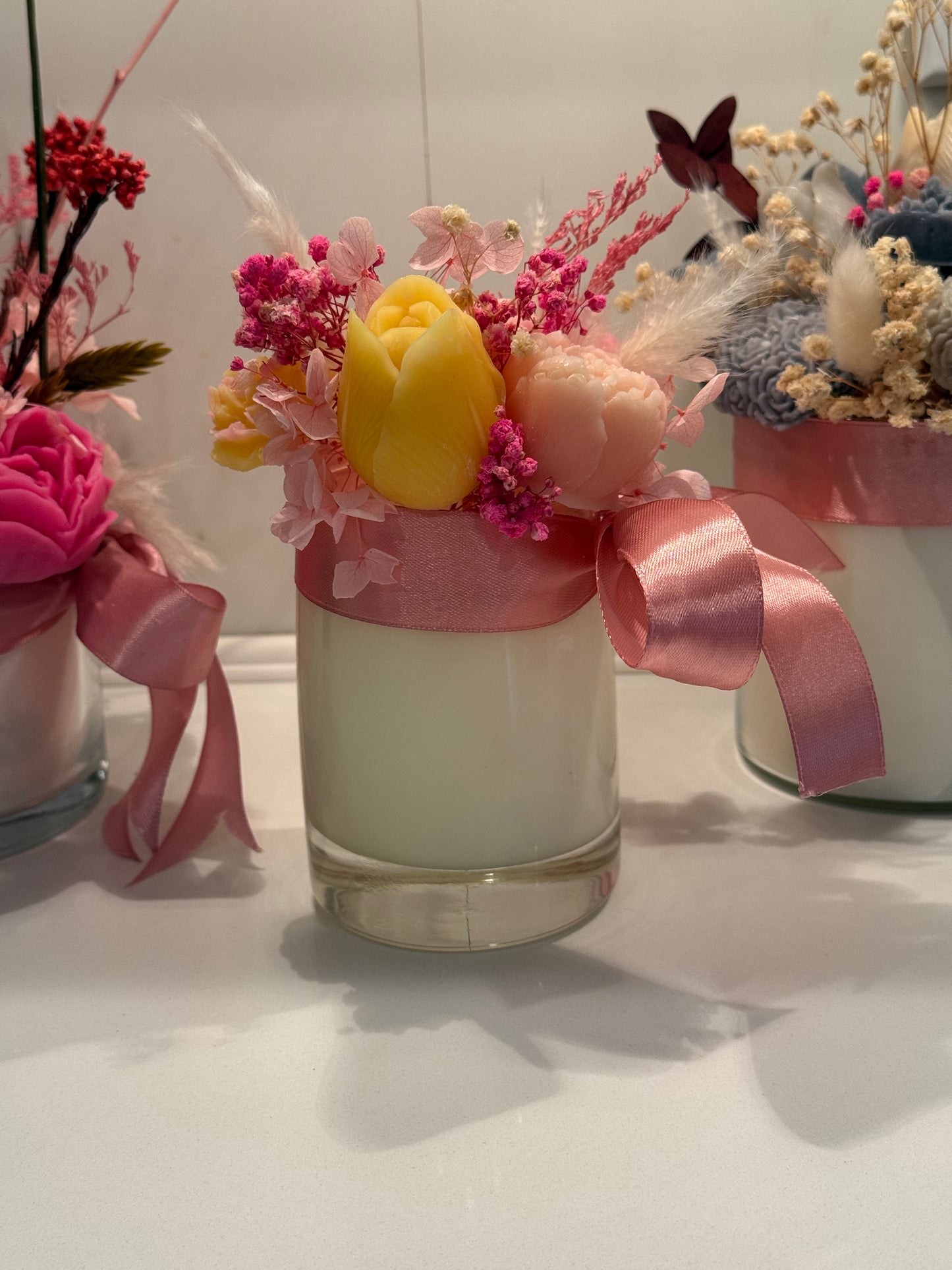 Faithful Candle Bouquet (12 Ounces)